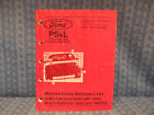 Fps-7425-10 10-02 Ford Lincoln Mercury Truck Master Cross Reference List Manual Vol