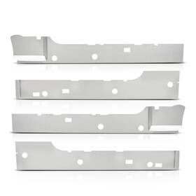 Alo481512 G-plus Inner Rocker Panels Fit For 2004-2008 Ford F-150 4 Door Extended Cab Left Right