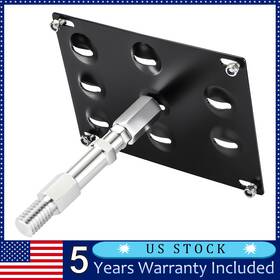 Gearzaar 782298906355 For Audi A4 S4 A5 S5 A7 S7 License Plate Bumper Tow Hook Mounting Bracket 1pc