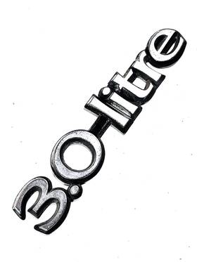 25512250 General Motors 3.0 Liter Emblem Badge Logo 320