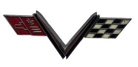 3899582 General Motors 1967 Chevy Impala Ss 427 Fender Emblems 1 One Chevrolet Gm Oem