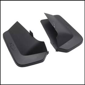 84254760 General Motors Oem Gm Accessory 2020-2025 Hd Chevrolet Silverado Rear Splash Guards