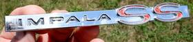 3813890 General Motors / Chevrolet 1962 Impala Ss Trunk Lid Emblem Nameplate Oem