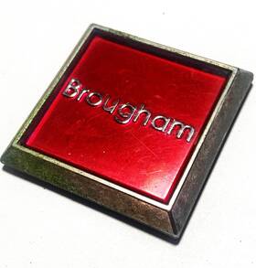 22519379 Gm Brougham Oldsmobile Emblem Badge Logo 214