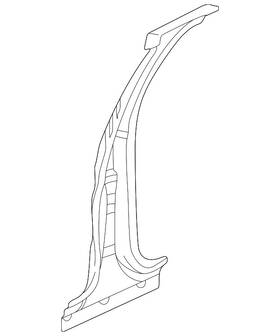 25661045 Gm Genuine Center Pillar