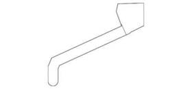 25983390 Gm Genuine 2007-2010 Saturn Outlook Passenger Side Bumper Fascia Brace