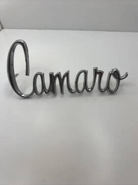 3974594 Gm 70-74 Camaro Nos Fender Emblem #