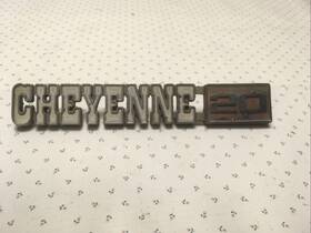 3994684 Gm 1971-72 Chevrolet Chevy Cheyenne 20 Truck Used Fender Emblem 3994684#da
