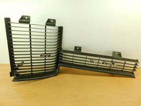 71pp1-2q Gm 481607 Left Hand Front Grill With Inch Pontiac And 400 Badge 1971 Full Size