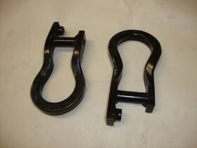 84338710 Gm 2019 - 2025 Chevrolet Silverado 1500 Suburban Tahoe Right And Left Tow Hooks Oem