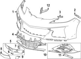 84366768 Gm Genuine F Deflector
