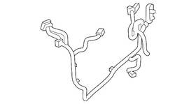 84465188 Gm Genuine Rear Driver Side Door Wiring Harness