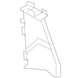 84831219 Gm Genuine Baffle