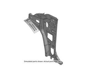 84904717 Gm Genuine Driver Side Body Hinge Pillar Inner Panel
