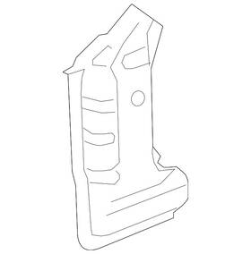 92240942 Gm Genuine Hinge Pillar Reinforced