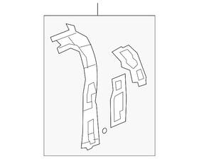 94708480 Gm Genuine Inner Lock Pillar