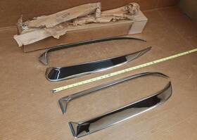 986183 Gm G-334 G334 Nos 42-48 Chevy Fleetline Aerosedan Accessory Ventshade Kit 46 47 Sedan