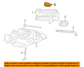 11562183 Gm Oem 08-22 Cts Rear Body Floor Jack Components-spare Tire Retnr
