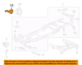 84338711 Gm Oem 2019-2023 Sierra 1500 Frame Tow Hook New In Box