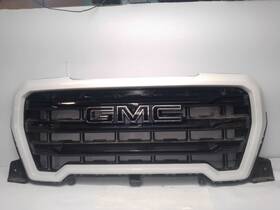 104-11246f Gmc Truck White / Black Grille Front Grill From 2021 Sierra 1500 Elevation 11139692