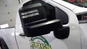 128-12108r Gmc Truck Passenger Side View Mirror Manual Folding Fits 20-25 Sierra 2500 Pickup 1184791