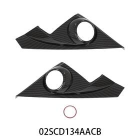 Gplus09081700 Gplusmotor A-pillar Tweeter Front Door Speaker Cover Trim Bezel Fits Honda Civic 16-21