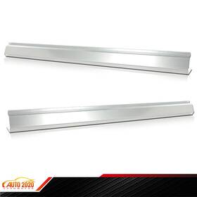 E-02rpa4505asl Grandorange Fit For Chevy 14-16 Silverado Gmc Sierra 4door Crew Cab Pair Outer Rocker Panels