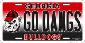 2753 Hangtime - University Of Georgia Uga 6 X 12 Red Black White