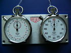 Heuer Trackmate Chronometers Stopwatch Panel