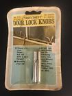 22-2268-5 Hollywood Accessories Vintage Door Lock Knobs Gm Mercury