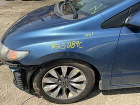110-50131l Honda Driver Left Fender Coupe Atomic Blue Fits 06-11 Civic 834238