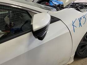 128-10326r Honda Passenger Side View Mirror Power Body Color Heated Fits 17-21 Civic 5038163