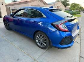 128-10327l Honda Driver Side View Mirror Power Body Color Heated Fits 17-21 Civic 2352586