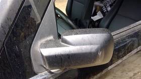 128-53161l Honda Driver Left Side View Mirror Manual Dx Fits 03-04 Element 683018