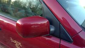 128-53174cr Honda Passenger Side View Mirror Power Non-heated Painted Fits 03-08 Pilot 367839