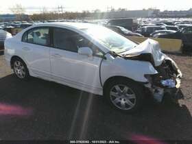 128-53191bl Honda Driver Side View Mirror Power Sedan 4 Door Non-heated Fits 06-11 Civic