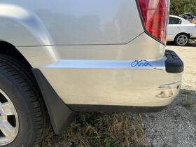 187-01505 Honda Rear Bumper Cover Billet Silver Fits 09-14 Ridgeline 787611