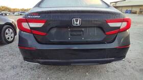 190-10309a Honda Rear Bumper Without Park Assist Lx Hidden Exhaust Tips Fits 18-20 Accord 1161749