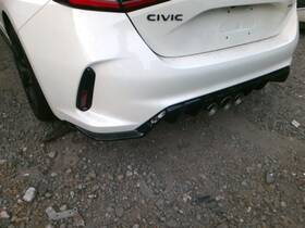 190-10531c Honda Civic 2023 Rear Bumper 825029
