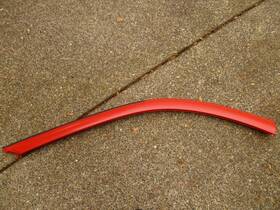 199.ho1a00 Honda 2000-2006 Insight Oem Driver Side A Pillar Moulding Red 00-06