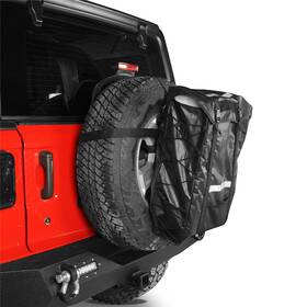 Mmr.10054 Hooke Road Spare Tire Storage Bag Outdoor Camping Tool Gear Fit Universal Jeep Wrangler
