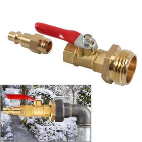Hukyu 421115266424 Winterize Blowout Adapter 1/4 Inch Male Quick Connecting Plug For Rv