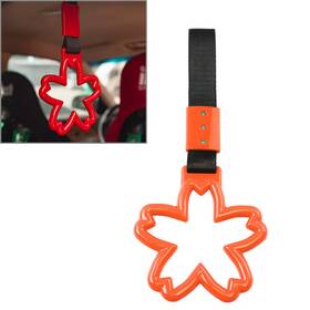 Hukyu 612063491871 1 Pcs Cherry Blossom Shaped Ring Train Bus Handle Hand Strap Drift Charm Tools