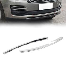 Lr098544 Hukyu 2pcs New Front Bumper Insert Molding Trim For Land Rover Range 2018-2022