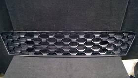 104-12490b Hyundai Grille Upper Without Sport Package Matte Black Fits 22-23 Kona 1883281