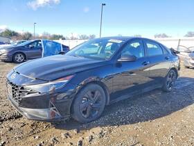 105-10759 Hyundai Blk Front Bumper Assembly Oem 21-23 Elantra
