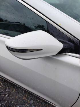 128-64276ar Hyundai Passenger Side View Mirror Power Heated Manual Folding Fits 12-13 Azera 2660125