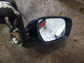 128-64455br Hyundai Passenger Side View Mirror Power Heated Fits 13-16 Santa Fe 1850899