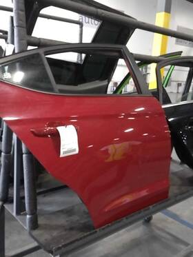 130-10074br Hyundai Passenger Rear Side Door Electric Hatchback Gt Fits 18-20 Elantra 481840