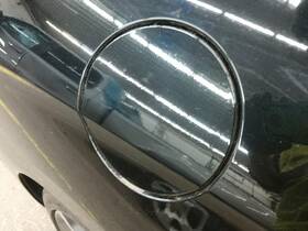 177.hy1x19 Hyundai Fuel Filler Door Flap For 2019 Veloster Assy Blk Paint Code-mzh